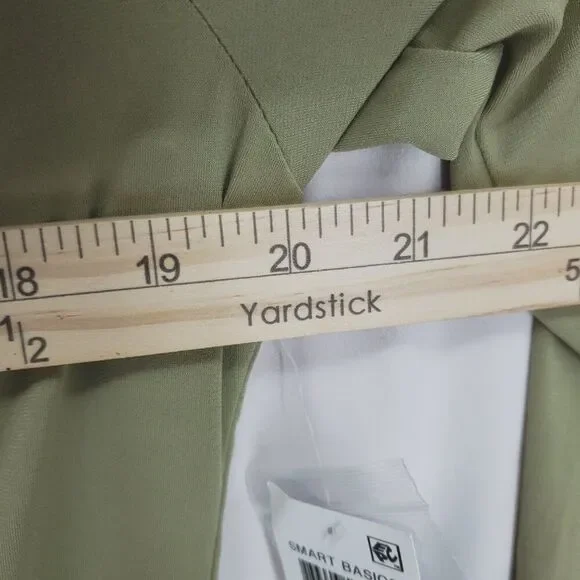 International Concepts Long Sleeve Top Large Sage Green NWT (AR) - Picture 4 of 6